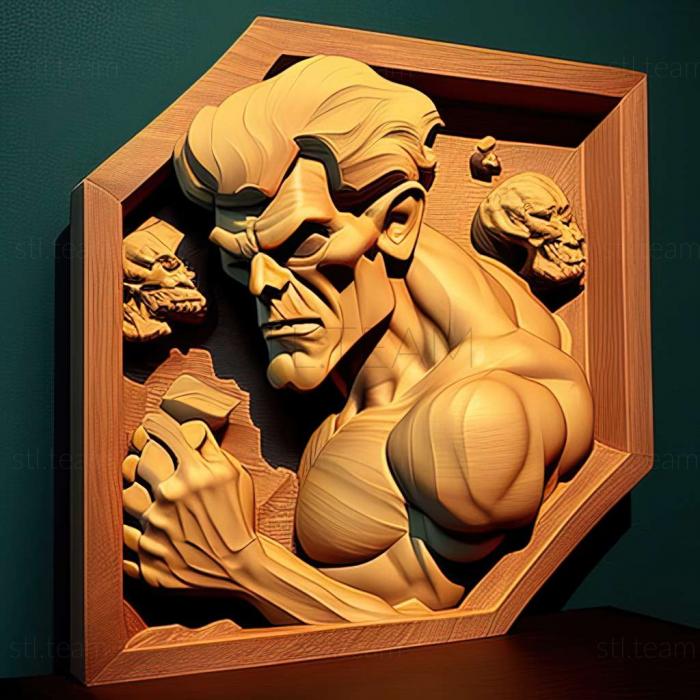 3D модель Гра Ultra Street Fighter 4 (STL)